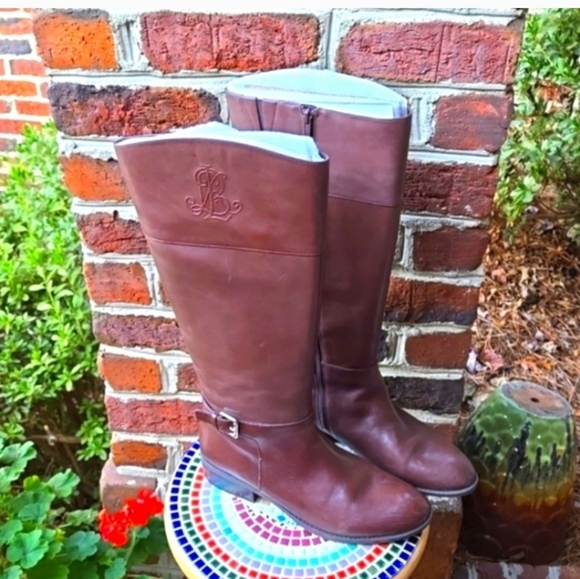 Lauren Ralph Lauren Shoes - HP!  NWT Ralph Lauren Madisen Leather Boots